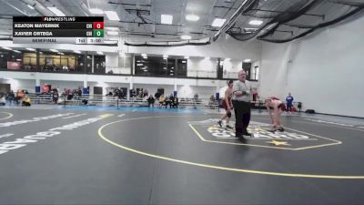 141 lbs Semifinal - Keaton Mayernik, Chicago vs Xavier Ortega, Chicago