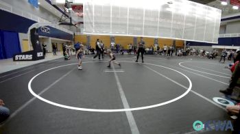 52 lbs Semifinal - Riggs Smith, Hinton Takedown Club vs Blake O'Dell, Newcastle Youth Wrestling