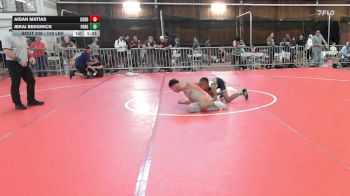 119 lbs Quarterfinal - Aidan Matias, Cordoba Trained vs Jekai Sedgwick, Forge Wrestling Club