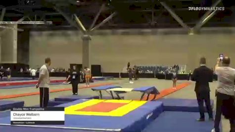 Chayce Welborn - Double Mini Trampoline, Upsidedowners - 2021 USA Gymnastics Championships