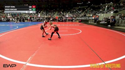 49 lbs Consi Of 8 #2 - Wyatt Noel, Cowboy Wrestling Club vs Knox Kincaid, Cowboy Wrestling Club