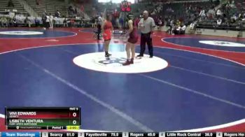 140 lbs Quarterfinal - Vivi Edwards, Searcy vs Lisbeth Ventura, Fort Smith Northside
