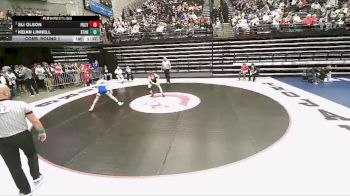 4A 106 lbs Cons. Round 1 - Eli Olson, Park City vs Keian Linnell, Stansbury