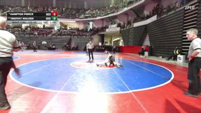 132-2A Cons. Round 1 - Timothy Walden, Cook vs Hampton Pierce, Hart County