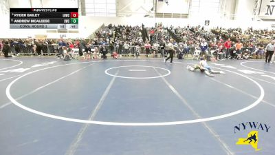 67 lbs Cons. Round 2 - Andrew McAleese, Saratoga Wrestling Club vs Ryder Bailey, Lil Hawks Wrestling Club