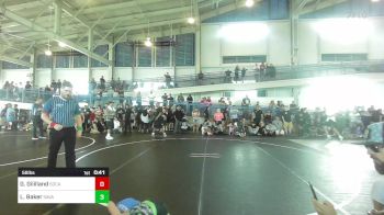 58 lbs Semifinal - Gage Gililland, SoCal Hammers vs Liam Baker, Savage House WC