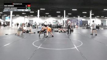 120 lbs 1st Place Match - Asilbek Anvarov, Upgraded Industries vs Max Berman, Germantown Academy