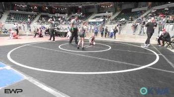 74 lbs Rr Rnd 3 - Olivia Reeves, Wyandotte Youth Wrestling vs Skylar Tice, Sperry Wrestling Club