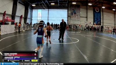 65 lbs Rd# 7- 9:00am Saturday - Mila Sebolt, Iowa Ladies vs Mary Martin, Lady Rangers