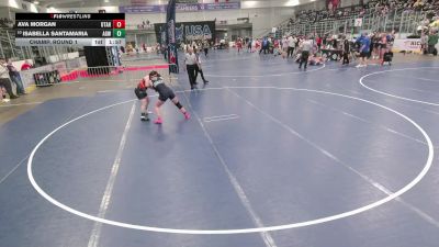 Junior Girls - 155 lbs Champ. Round 1 - Ava Morgan, Utah vs Isabella SantaMaria, Arizona Girls Wrestling