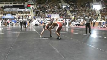 5A 157 lbs Cons. Semi - Parker Harrison, Elberta HS vs David Hapa, Shelby County