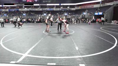 138 lbs 5th Place - Samuel Teape, Red Ryder Wrestling Club vs Cole Karlin, Beatrice