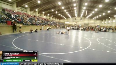 110 lbs Quarterfinal - Dane Johansen, Top Of Utah vs Kohen Flinders, Westlake