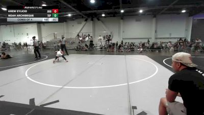 58 lbs Consi Of 4 - Krew Eylicio, Juggernaut WC vs Noah Archibeque, Top Rank Hammers