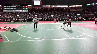 154 lbs Champ. Round 1 - Tarik Vanmeter, Unattached vs Andrea Beshara, Unattached