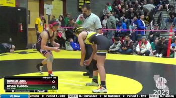 135 lbs Champ. Round 2 - Hunter Luna, Sugar Kids Wrestling vs Brynn Madden, USA Gold