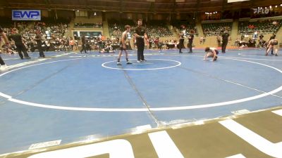 80 lbs Quarterfinal - Jaxon Roller, Raw Wrestling Club vs Alden Haley, Broken Bow Youth Wrestling