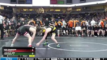 138 lbs Quarterfinal - Lincoln Jipp, 2-Bettendorf vs Koy Davidson, 7-Fort Dodge