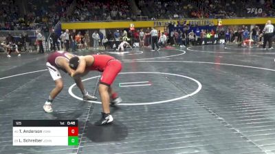 125 lbs Rd 1 - Consi Of 32 #2 - Trenten Anderson, York Suburban vs Leo Schreiber, Johnsonburg