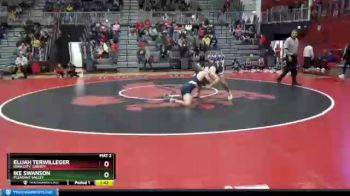 160 lbs 3rd Place Match - Ike Swanson, Pleasant Valley vs Elijah Terwilleger, Iowa City, Liberty