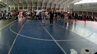 88 lbs Cons. Round 3 - Tyler Marx, Idaho vs Leo Baker, Husky Wrestling Club