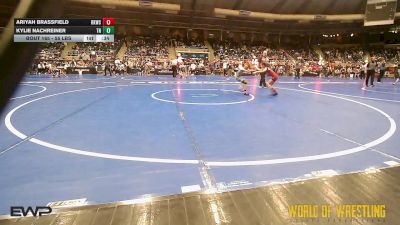 55 lbs Consi Of 8 #1 - Ariyah Brassfield, Rising Kingz vs Kylie Nachreiner, Team Nazar