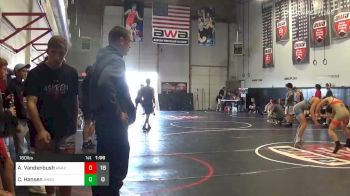 160 lbs Consolation - Aidan Vandenbush, Askren2 vs Cole Hansen, Askren3