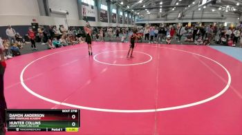 70 lbs Champ. Round 1 - Damon Anderson, Apex Grappling Academy vs Hunter Collins, Legacy Wrestling Club