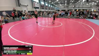 70 lbs Champ. Round 1 - Damon Anderson, Apex Grappling Academy vs Hunter Collins, Legacy Wrestling Club