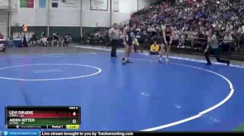 160 lbs Finals (8 Team) - Aiden Ritter, St Paul vs Levi Drueke, O`Neill