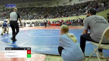 108 lbs Round Of 64 - Michael Merino, Westmoore Wresting vs Vaughn Kinnamon, Shawnee Middle School