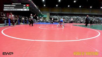 157 lbs Consi Of 32 #1 - Ignacio Ayala, Silverback Wrestling Club vs Brandon Otero, New Breed