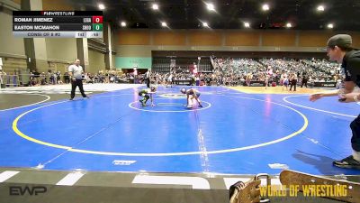 58 lbs Consi Of 8 #2 - Roman Jimenez, Legacy Wrestling Center vs Easton McMahon, Shootbox