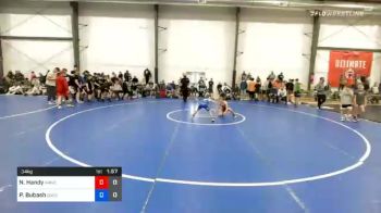 34 kg Quarterfinal - Nathaniel Handy, Northampton Area WC vs Preston Bubash, Quest 1