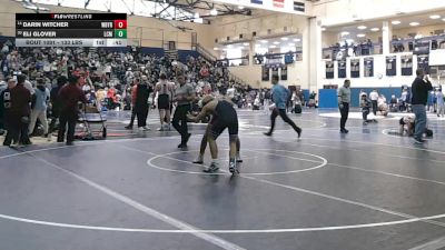 133 lbs Consi Of 16 #1 - Darin Witcher, William Byrd vs Eli Glover, Lower Cape May