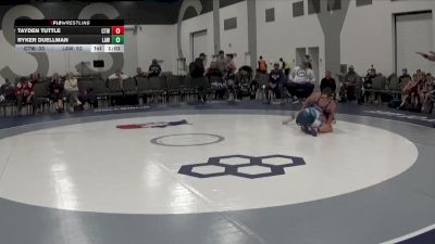 112 lbs Round 5 (6 Team) - Ryker Duellman, LAW/Crass vs Tayden Tuttle, CT Whale