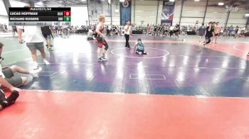 126 lbs Rr Rnd 1 - Lucas Hoffman, Blue Wave 2 vs Richard Rogers, Indiana Outlaws Black
