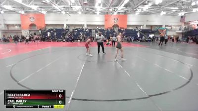 125 lbs Cons. Round 2 - Billy Colloca, Oneonta State vs Cael Dailey, Pitt-Bradford