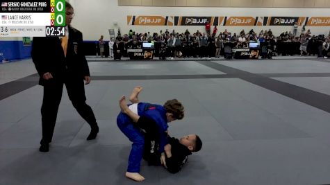 Sergio Gonzalez Puig vs Lance Harris 2026 PBJJF Pan American Jiu-Jitsu Championships