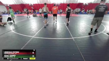 150 lbs Semis & Wb (16 Team) - Izaac Gaines, Geneseo Green vs Jeremiah Peters, Wisconsin Rapids