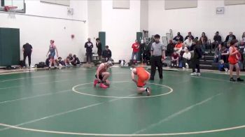 132 lbs Cons. Round 4 - Sam Rubin, Simmons Middle School vs Gavin Cobb, Bumpus
