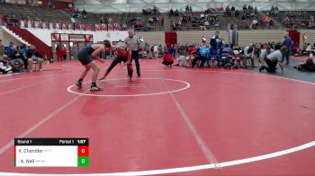 130-142 lbs Round 1 - Ayden Nail, Brownsburg vs Xavier Chandler, Attica