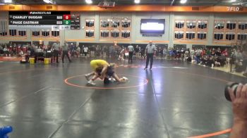 115 lbs Champ. Round 1 - Charley Duggan, Marion vs Paige Eastman, Benton Community