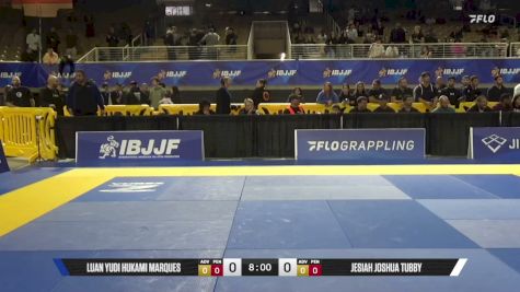 Jesiah Joshua Tubby vs Luan Yudi Hukami Marques 2026 Pan Jiu Jitsu IBJJF Championship