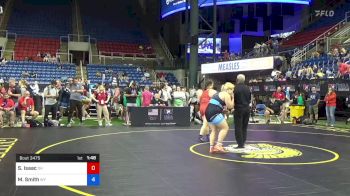 200 lbs Quarters - Savannah Isaac, Ohio vs Maggie Smith, Wyoming