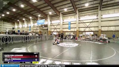 110 lbs Round 3 (6 Team) - BELLA CORONADO, Nevada 2 vs Katelynn Leonard, Oregon