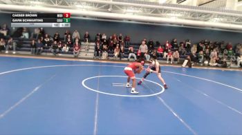 120 lbs Round 4 (16 Team) - Caeser Brown, Millard South vs Gavin Schwarting, Columbus