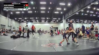 45 lbs 3rd Place Match - Elias Kerness, Chagolla Trained Wrestling vs Adonis Walle, WALLE BOYS