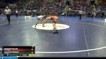 195 lbs Cons. Semi - Jackson Melvin, Dickinson vs Trenton Radenz, St. Mary`s