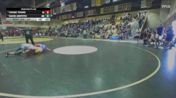 157 lbs 5th Place Match - Chase Young, Del Oro vs David Griffith, Anderson